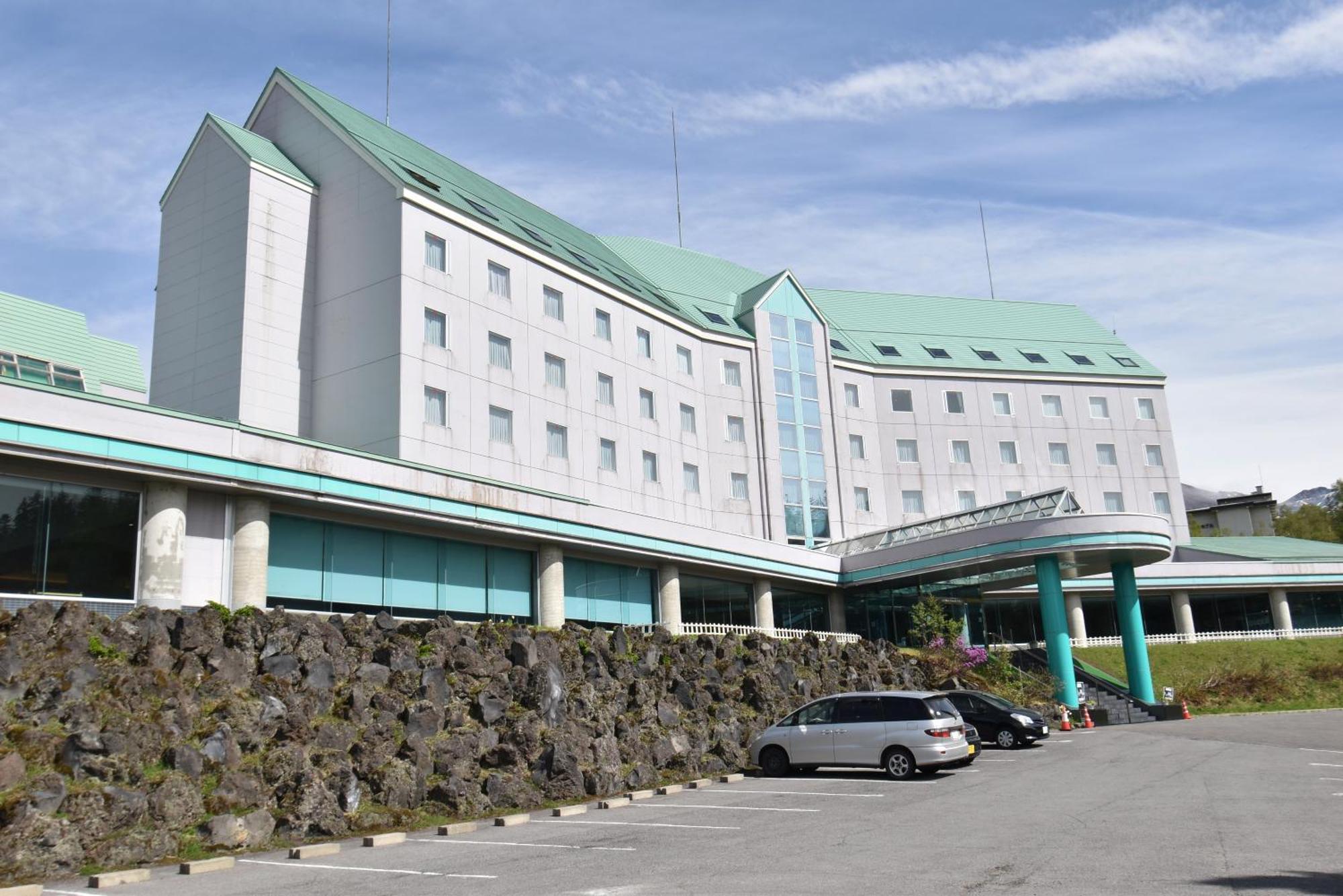 Biei Shirogane Onsen Hotel Park Hills Bagian luar foto